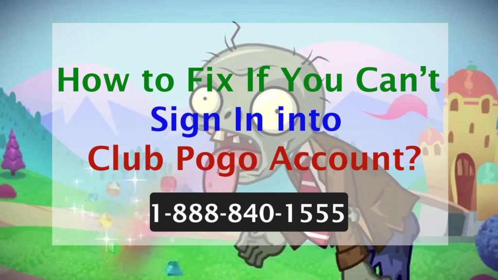 Fix Can’t Sign Club Pogo Account